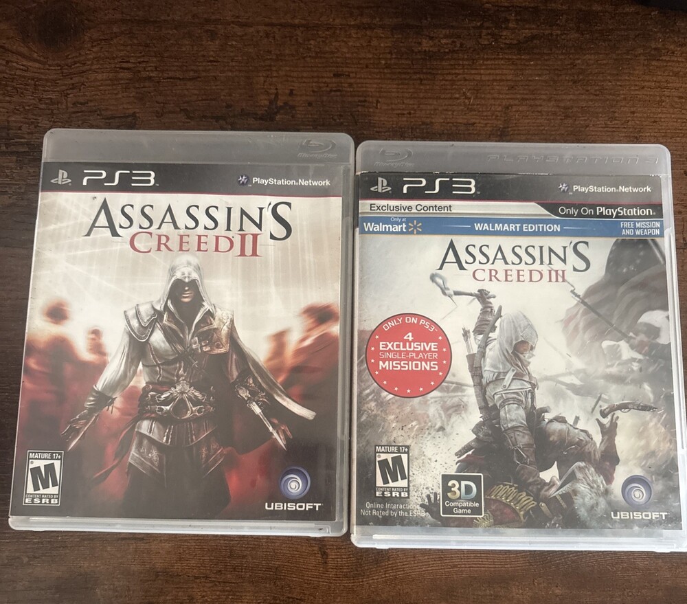 Assassin's Creed 2 & 3 Walmart Edition (Sony PlayStation 3